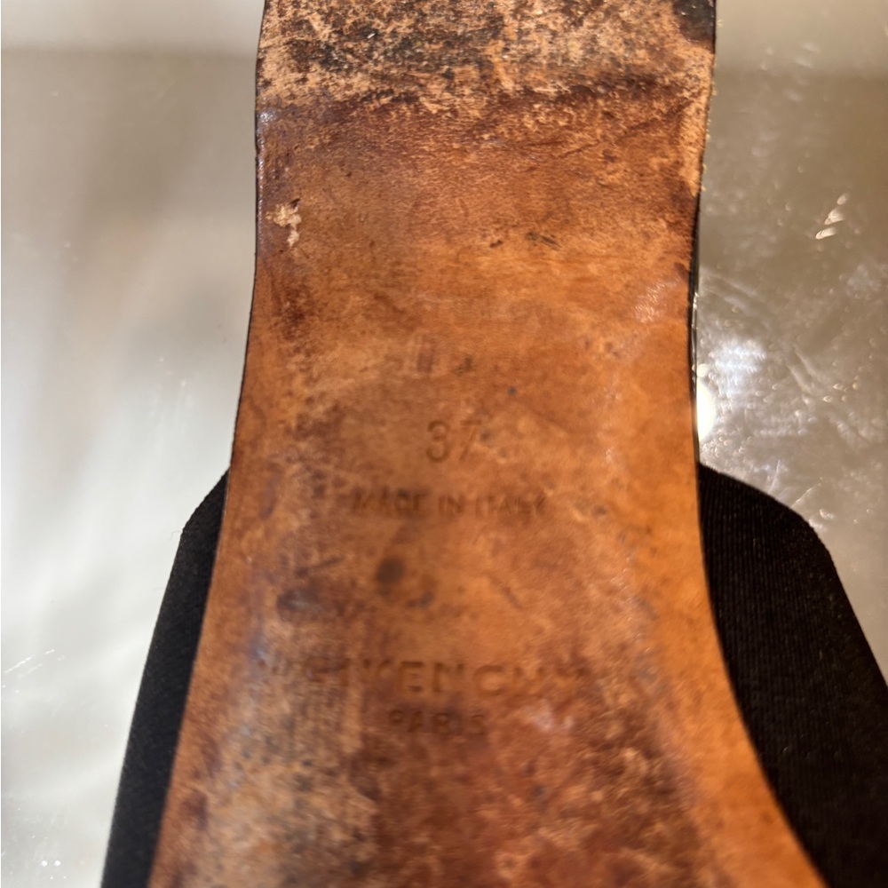 Givenchy Silver and Black Women's Shoes - Picture 3 of 3